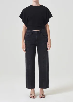 AGoldE - Britt Tee in Black
