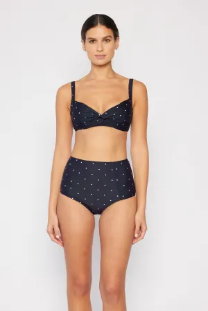 B2808-Black White Dot