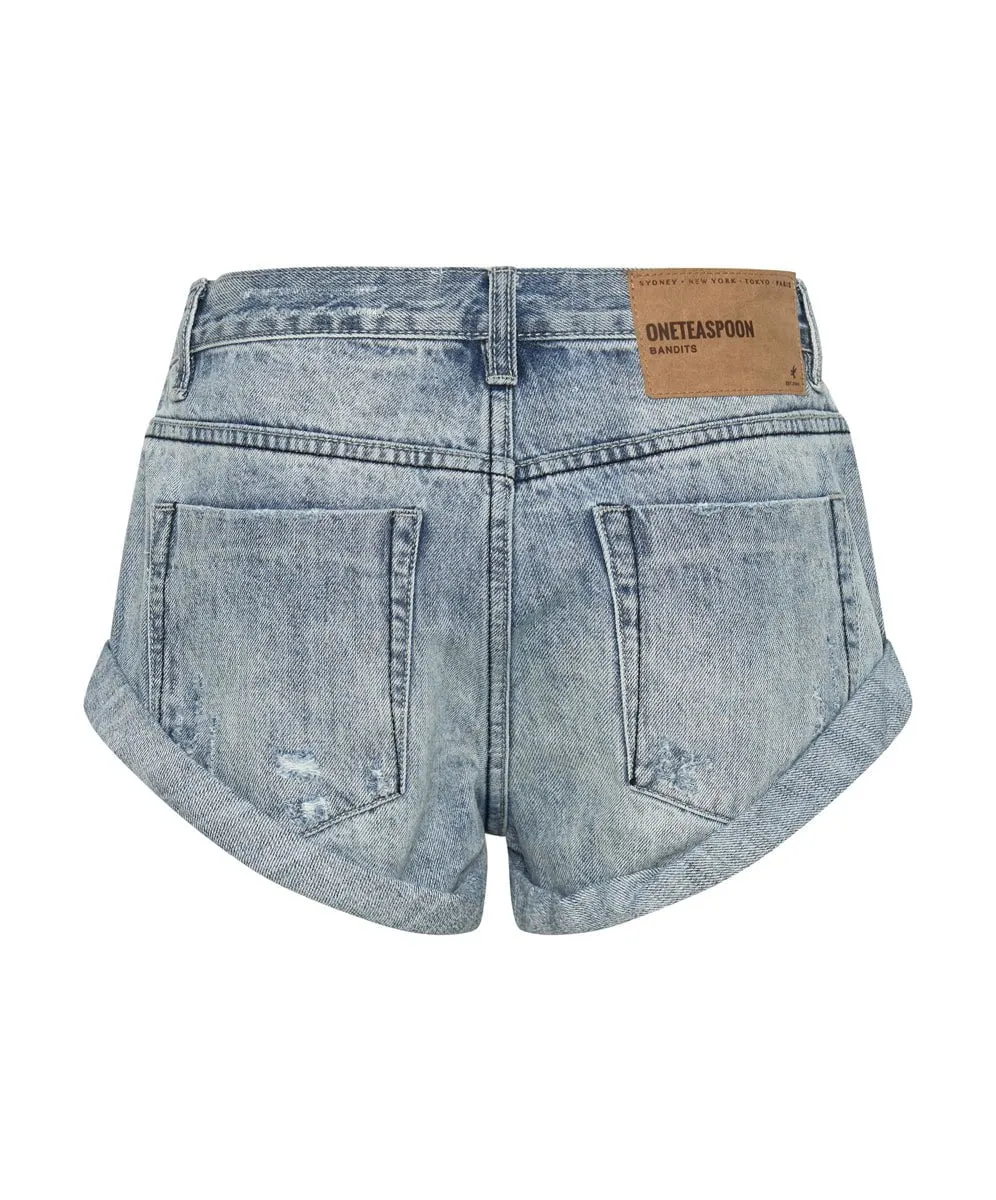Bandit Low Waist Denim Shorts Salty Dog