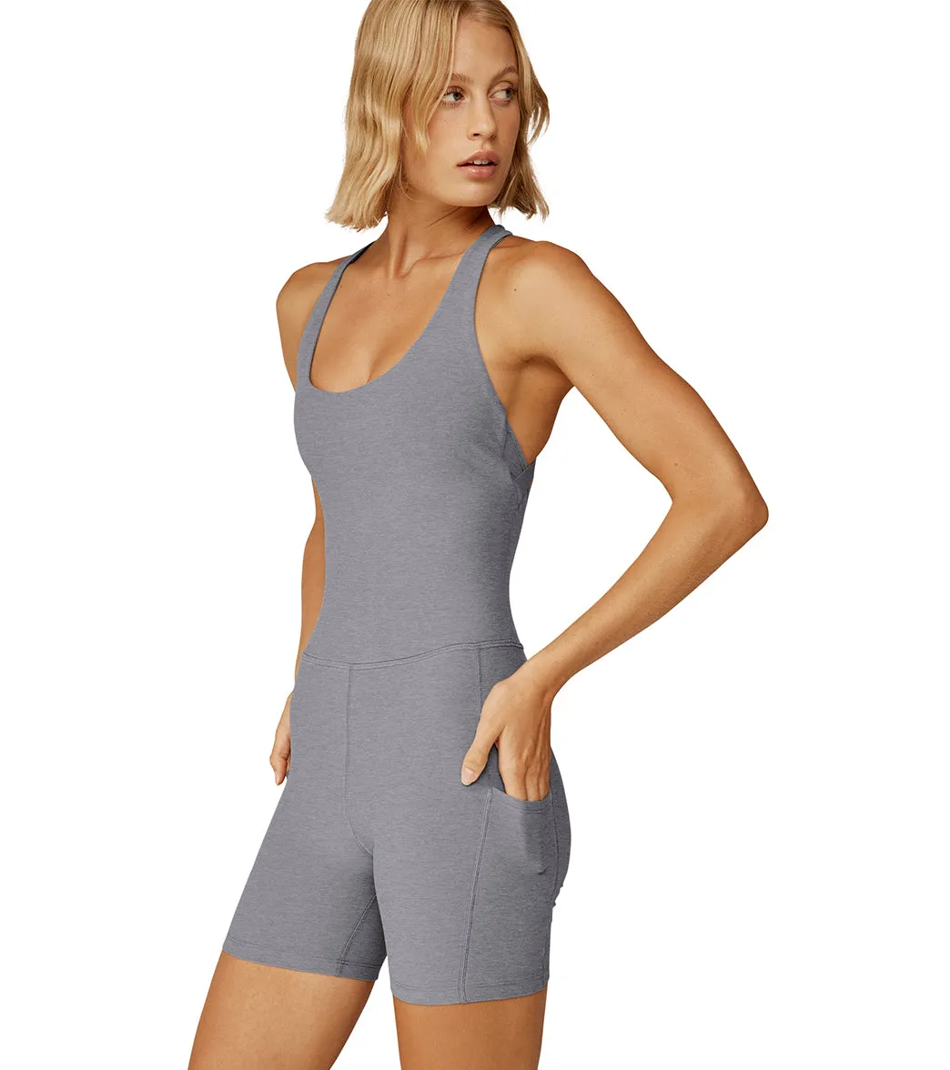 Beyond Yoga Spacedye Get Up And Go Pocket Biker Jumpsuit