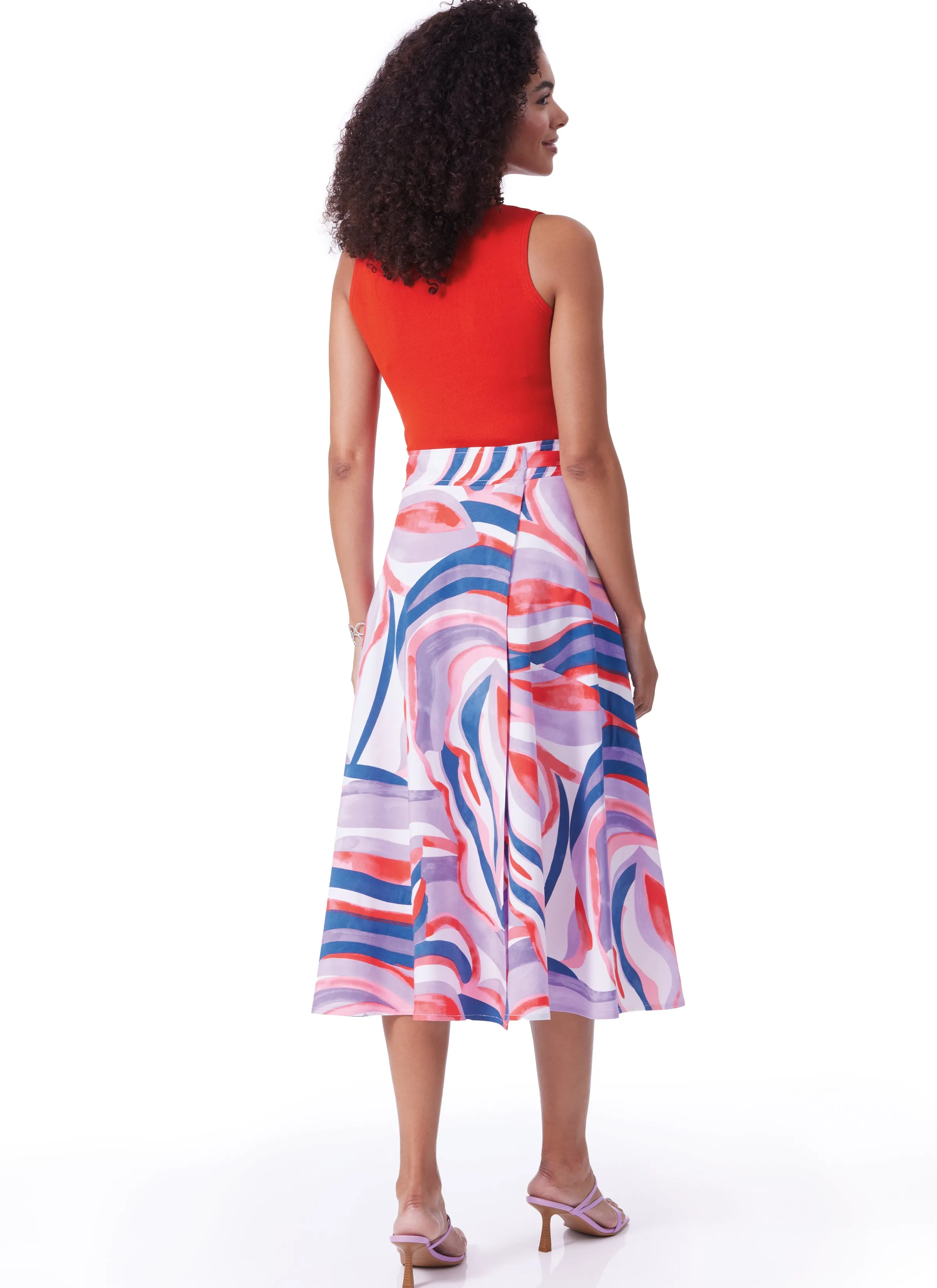 Butterick sewing pattern B6986 Misses' Skirt
