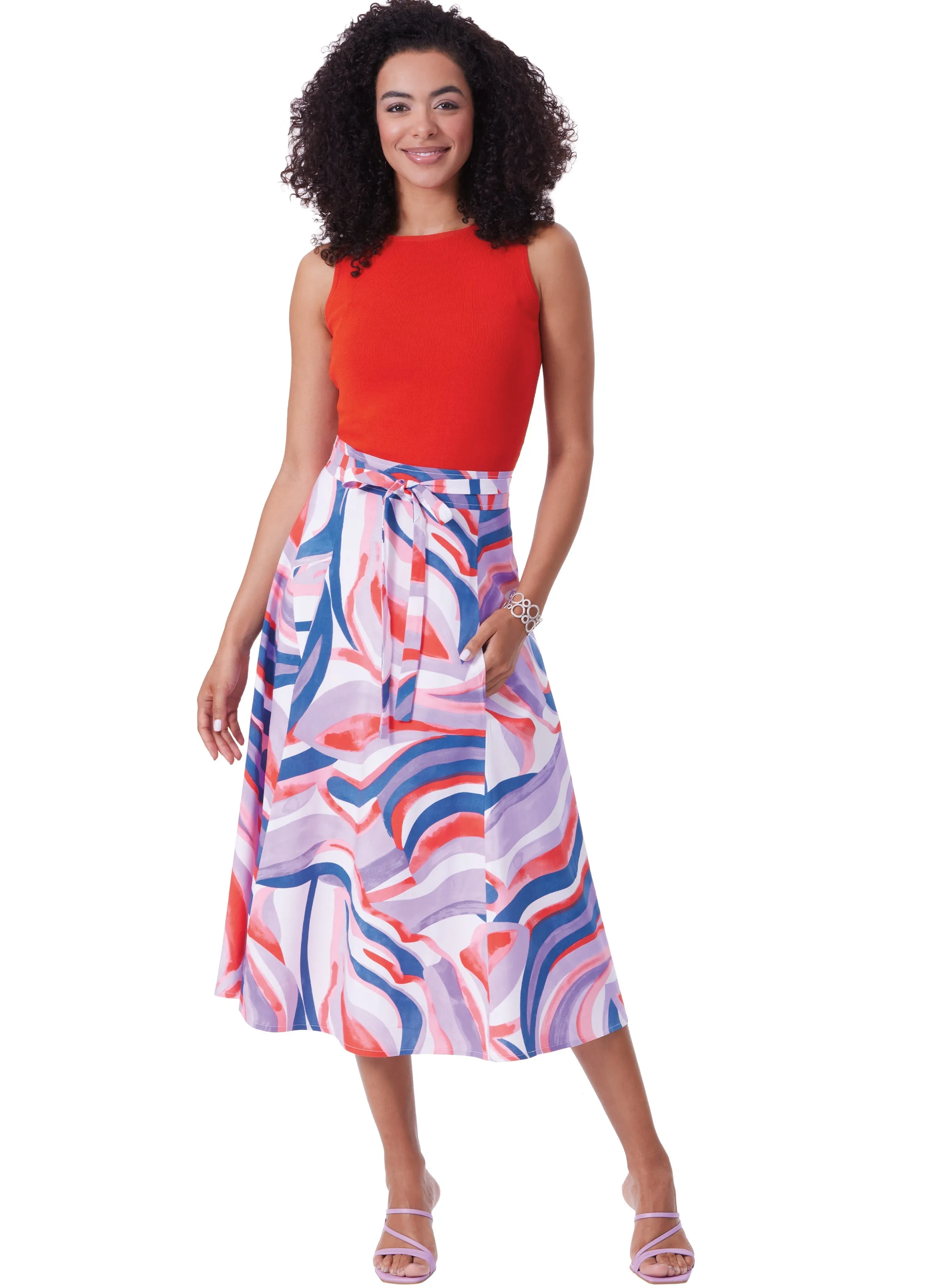 Butterick sewing pattern B6986 Misses' Skirt