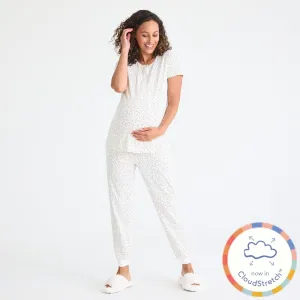 confetti women's CloudStretch™ magnetic short sleeve jogger set