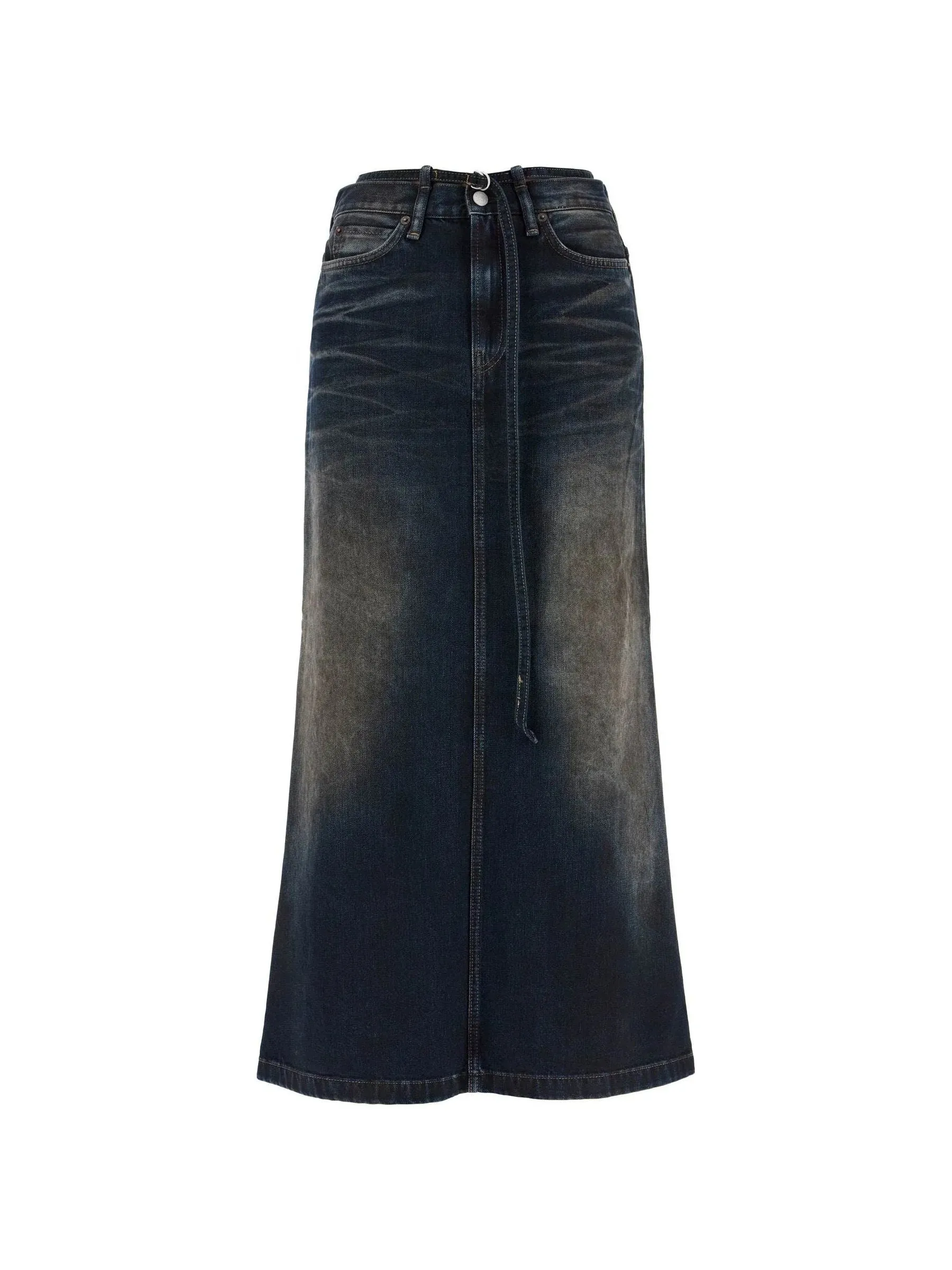 Denim Maxi Skirt