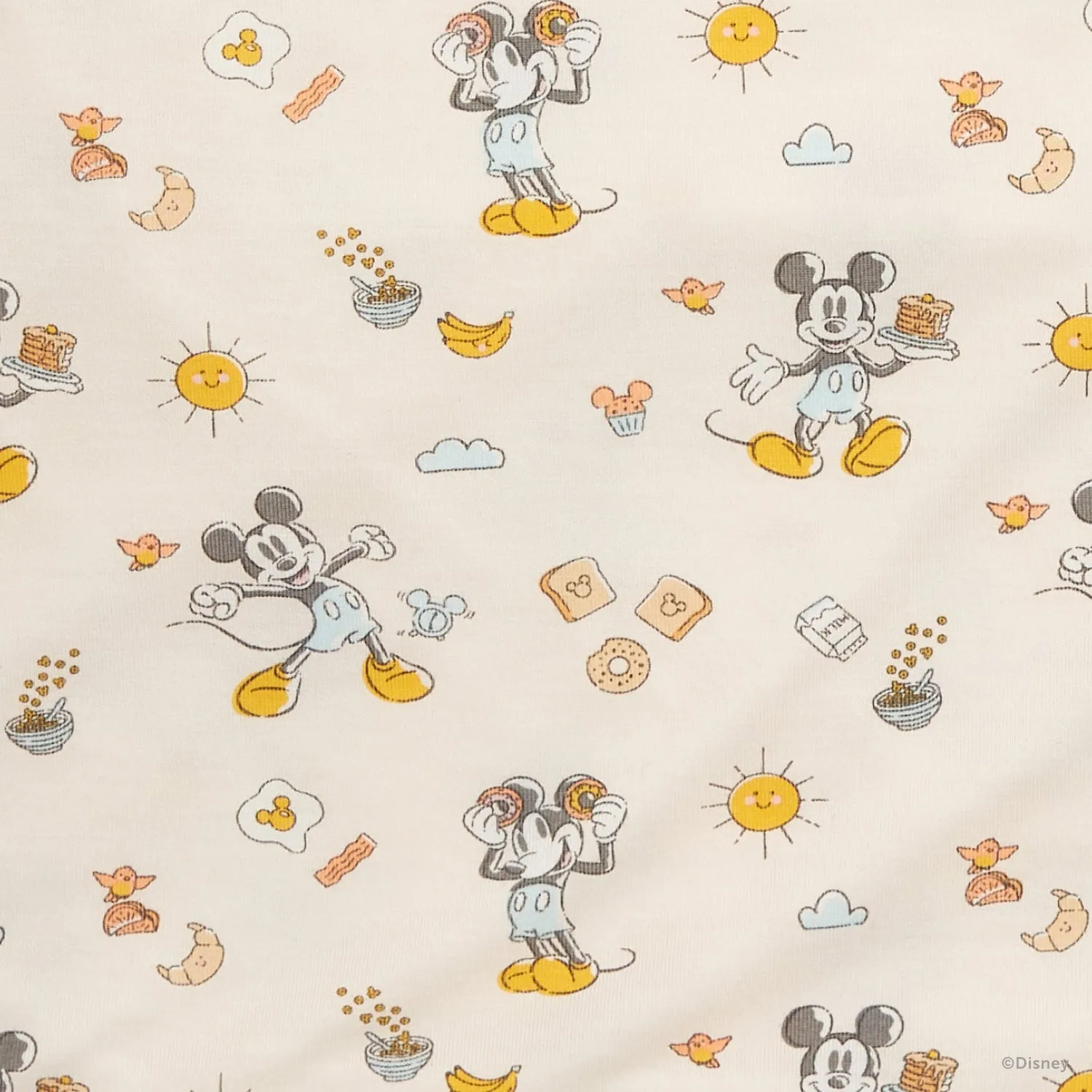 Disney | Magnetic Me Mickey Brunch Bunch women's modal magnetic short sleeve jogger set