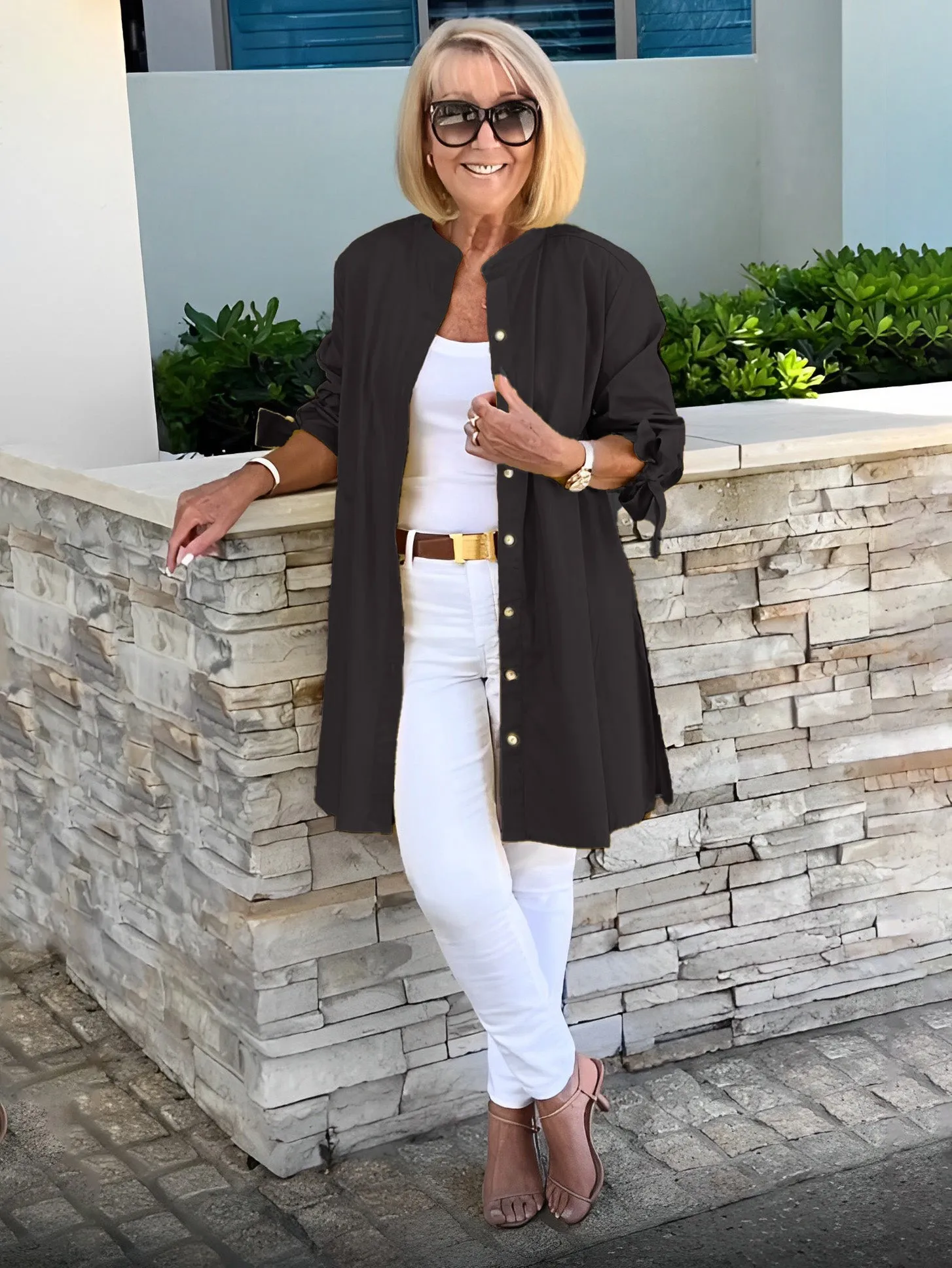Fiona™ Comfortable and Chic Shirt Jacket