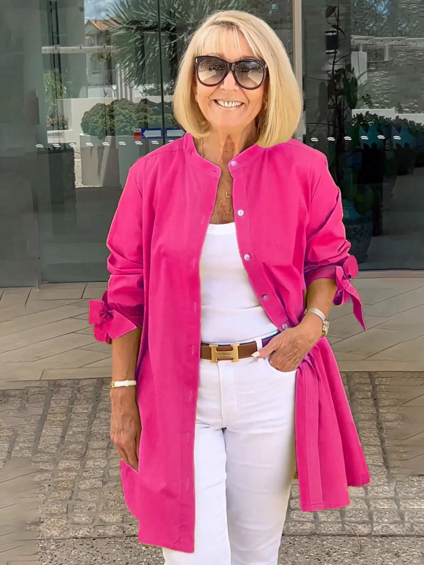 Fiona™ Comfortable and Chic Shirt Jacket