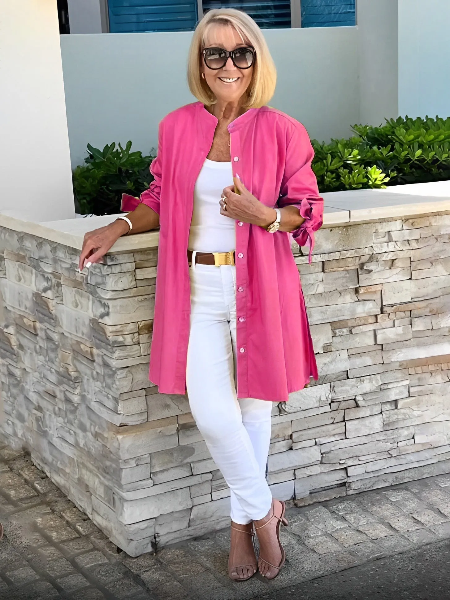 Fiona™ Comfortable and Chic Shirt Jacket