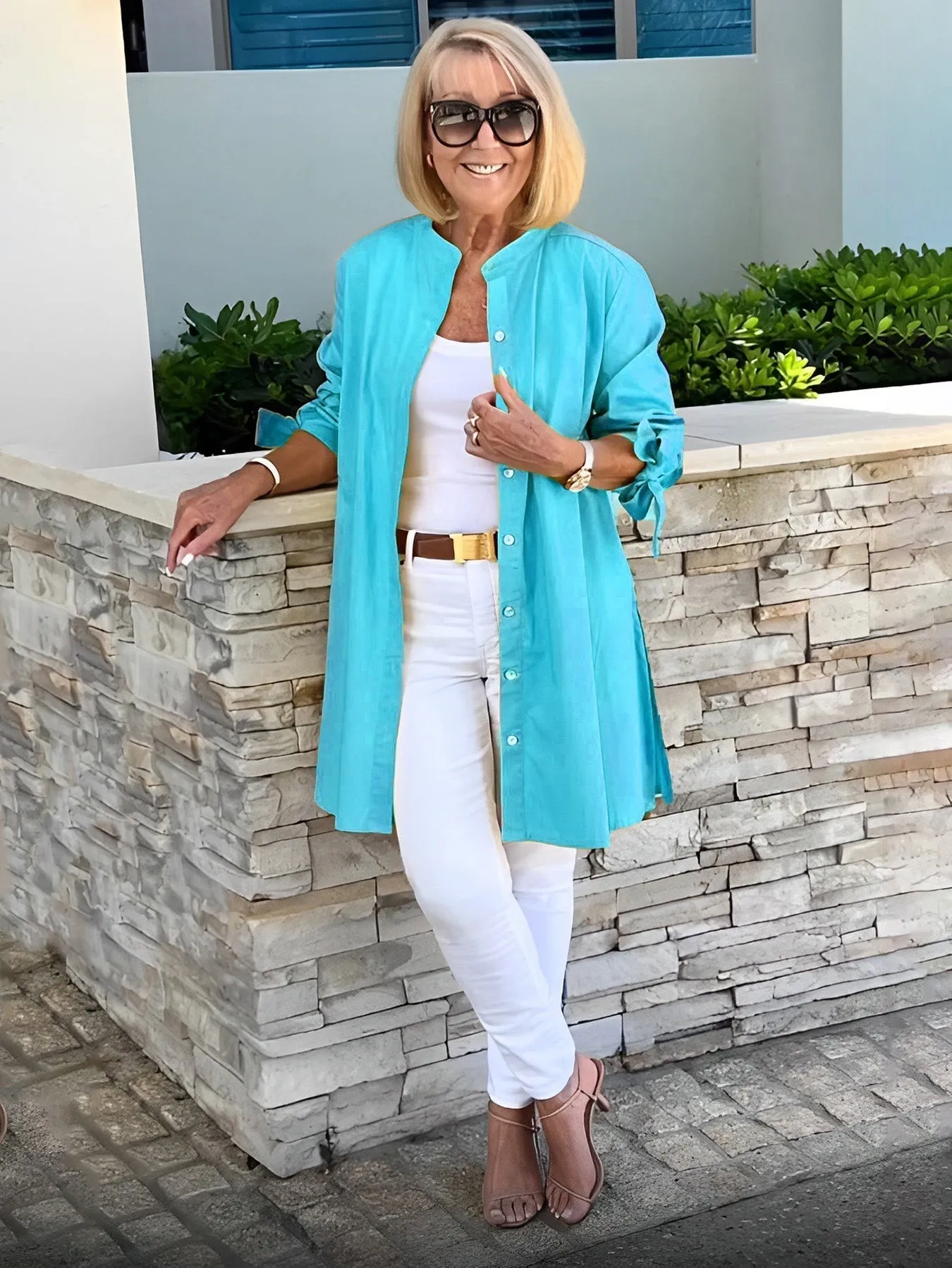 Fiona™ Comfortable and Chic Shirt Jacket