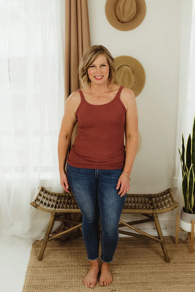 Fitted Ribbed Tank