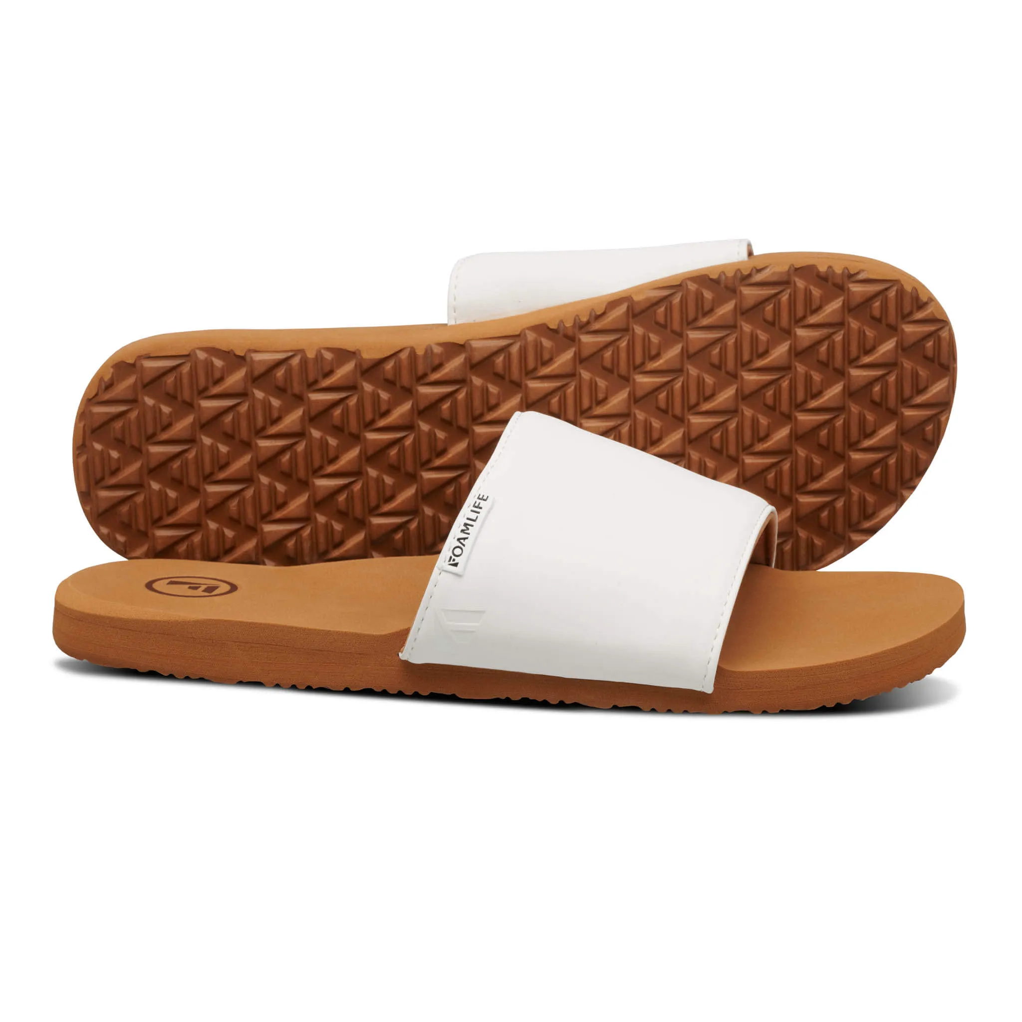 Foamlife Seales Slide Latte Brown
