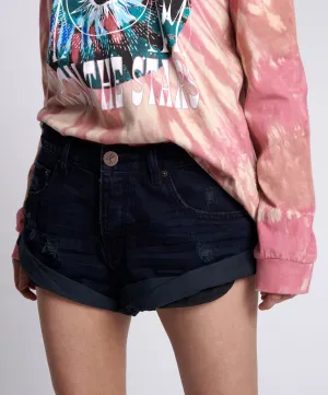 Fox Black Low Waist Bandits - One Teaspoon