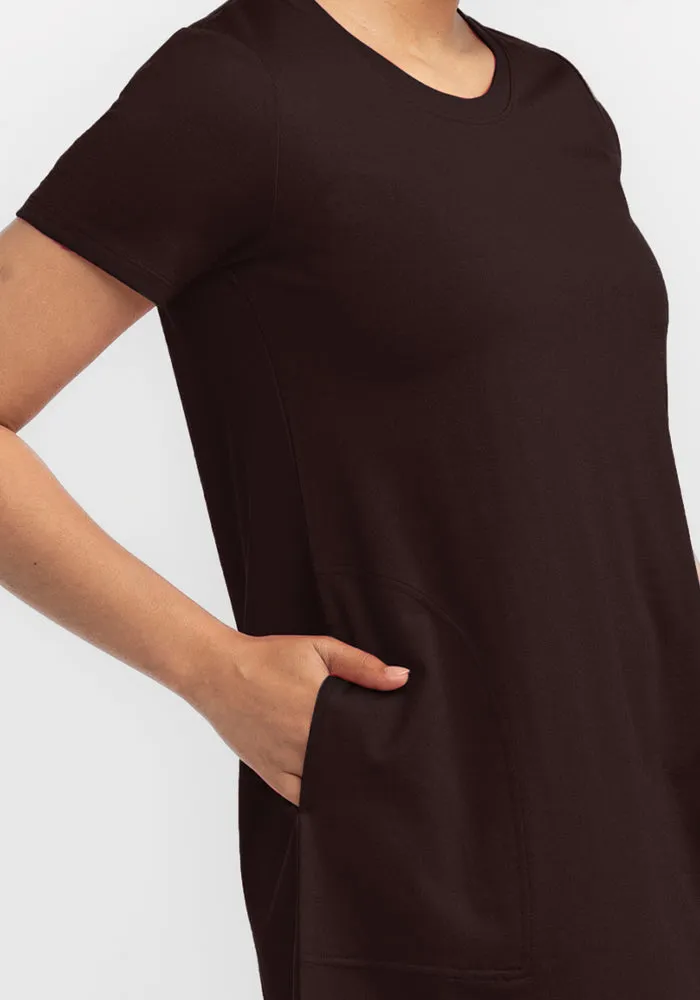 Georgie Dress • Final Sale Deals! - French Roast
