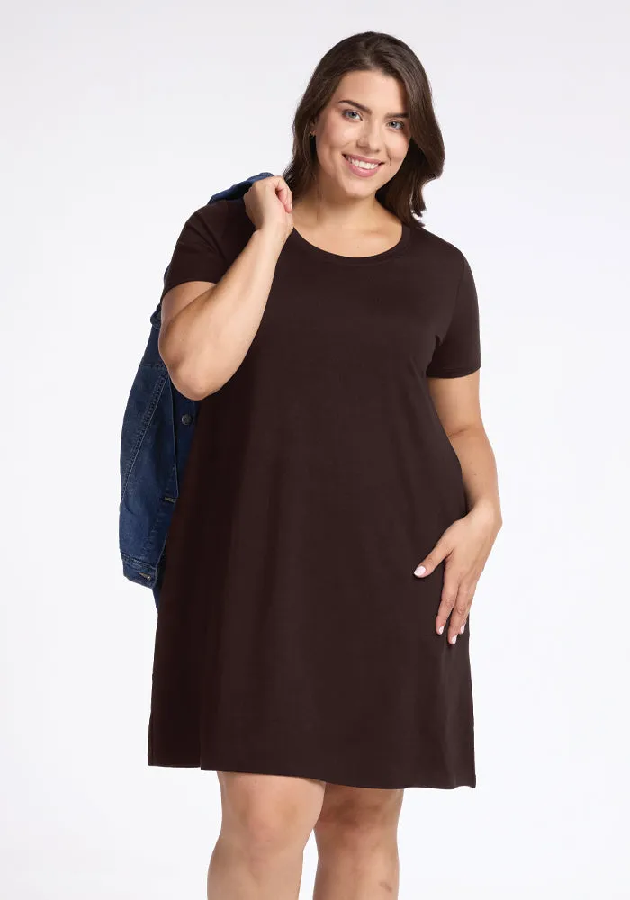 Georgie Dress • Final Sale Deals! - French Roast