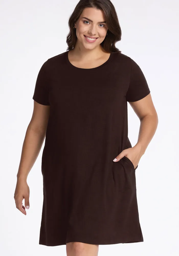 Georgie Dress • Final Sale Deals! - French Roast