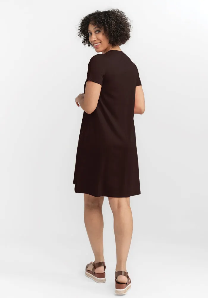 Georgie Dress • Final Sale Deals! - French Roast