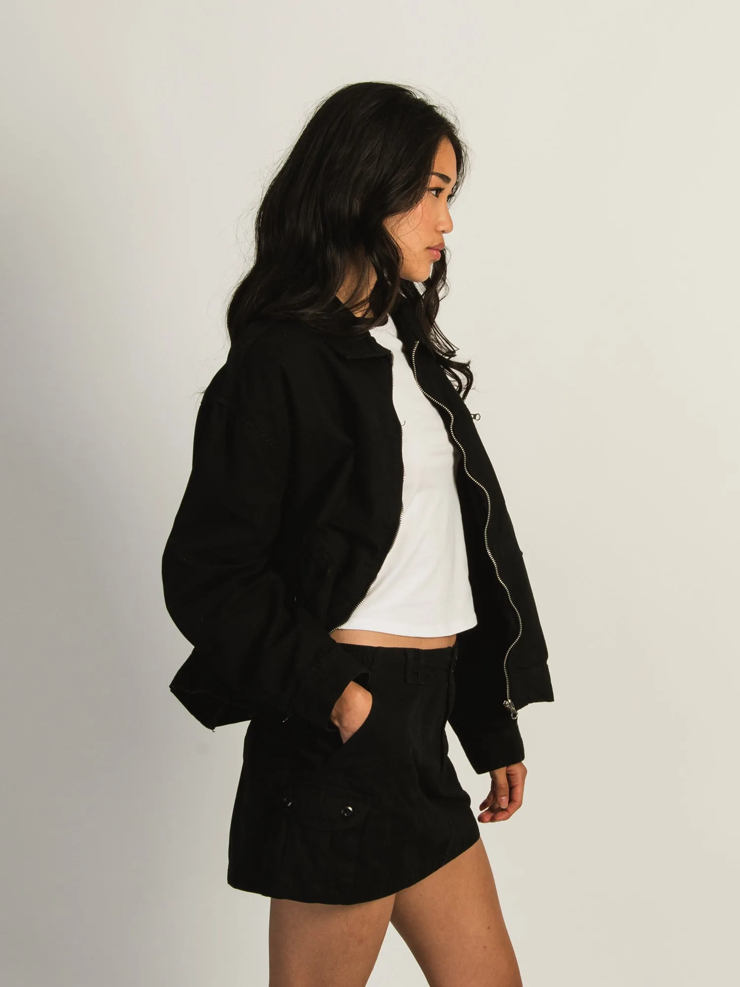 HARLOW RUE JACKET - BLACK