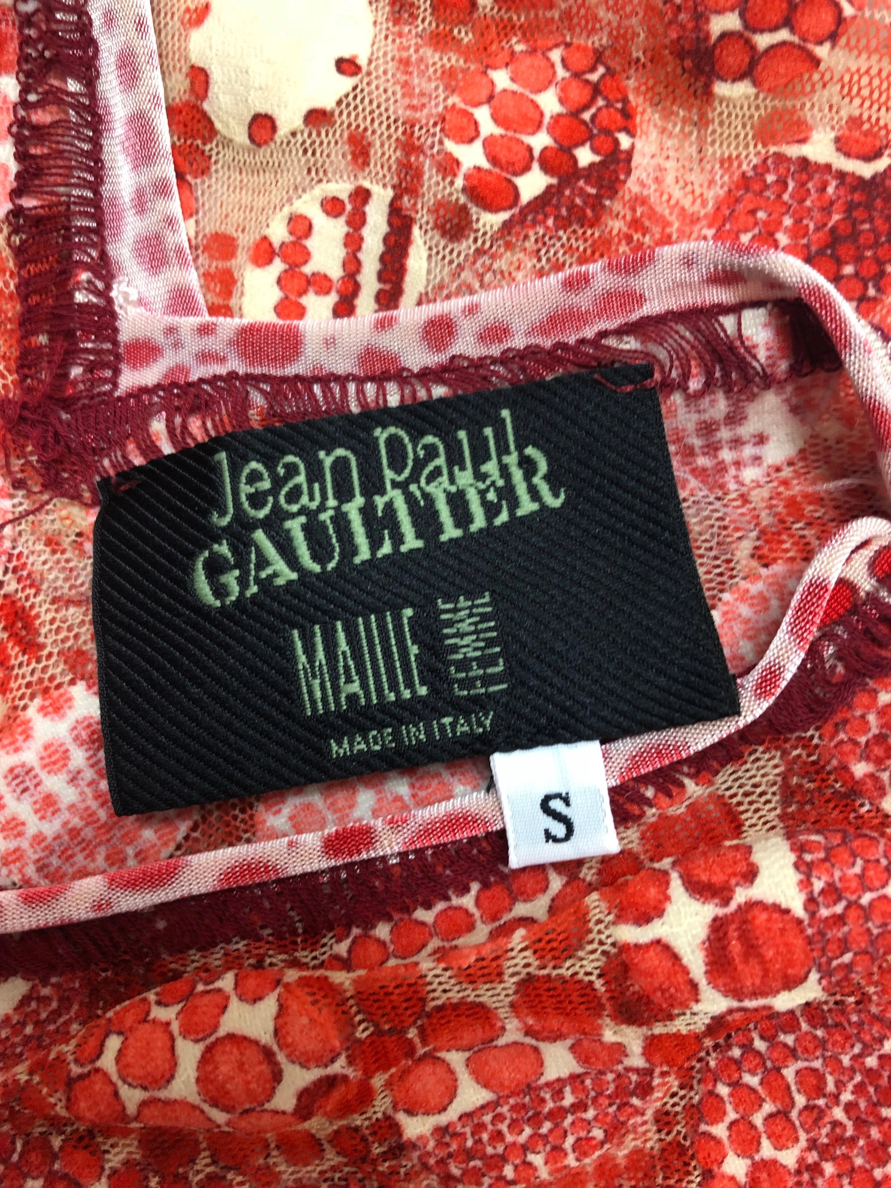 Jean Paul Gaultier Dotted Top