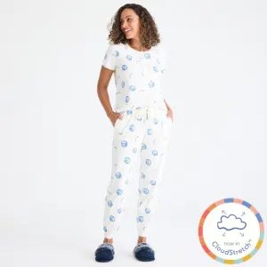 moonlight women's CloudStretch™ magnetic short sleeve jogger set