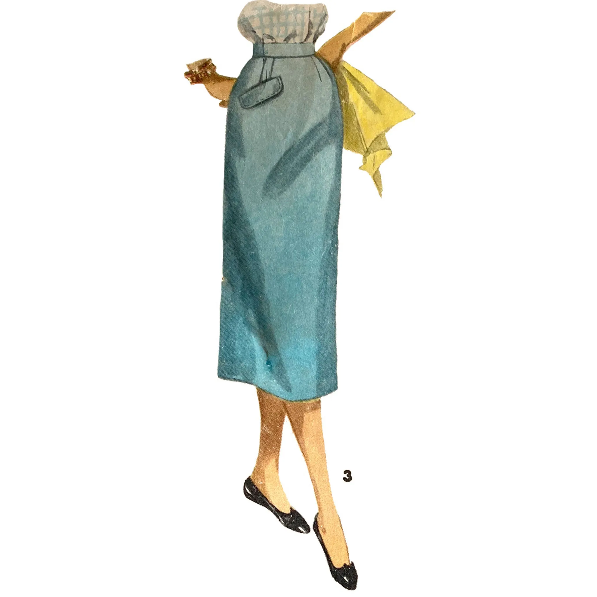 PDF - Vintage 1940s Pattern – Teenage Skirts and Suspenders -  Waist 25 ½” (64.8cm) - Instantly  Print at Home