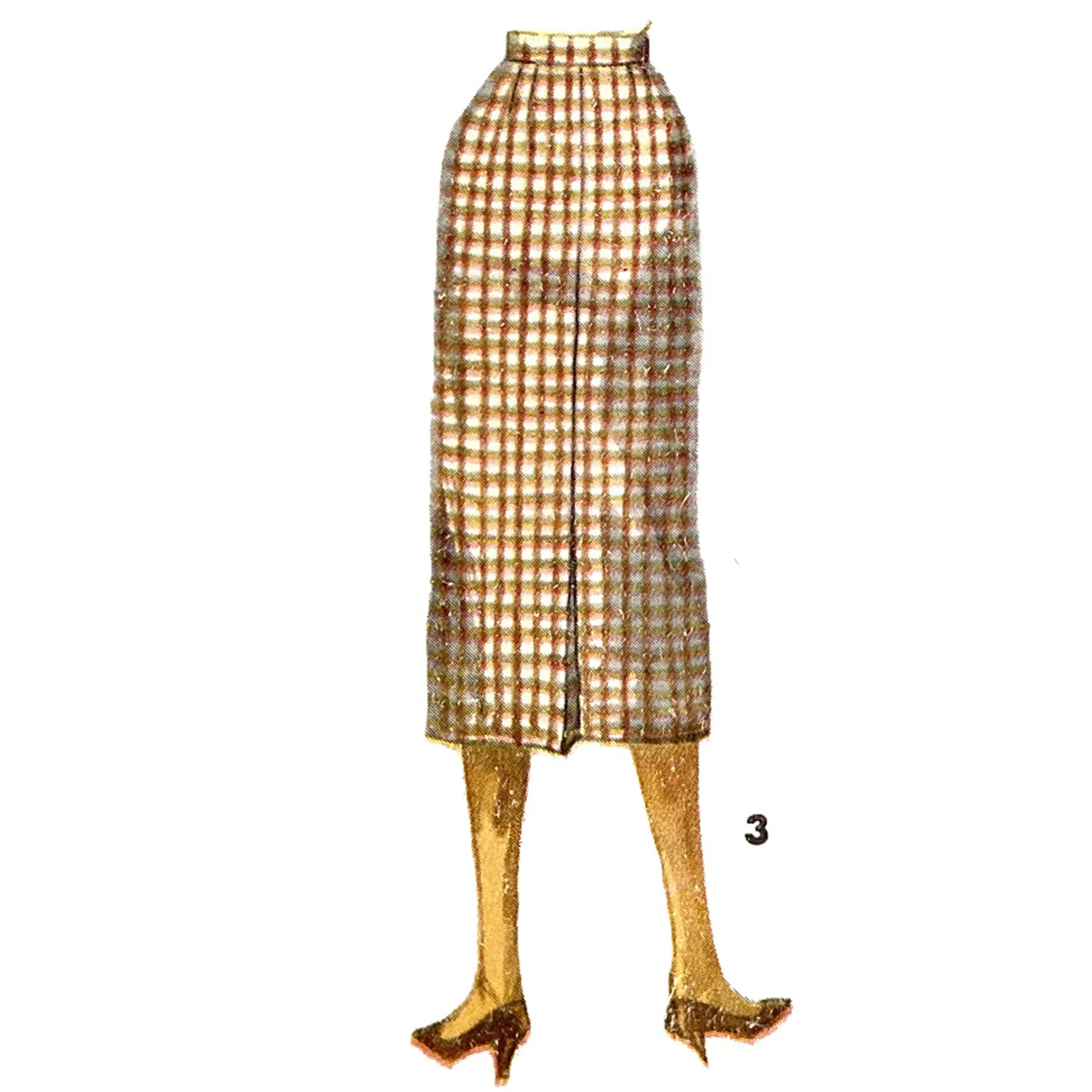 PDF - Vintage 1940s Pattern – Teenage Skirts and Suspenders -  Waist 25 ½” (64.8cm) - Instantly  Print at Home