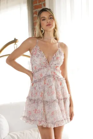 Petal Perfect Floral Mini Dress