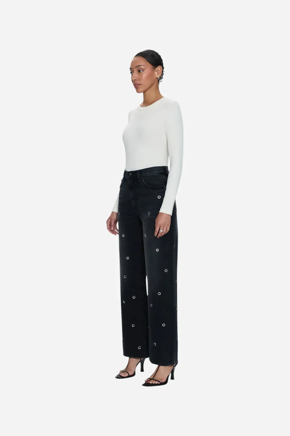 Pistola Hendrix High Rise Relaxed in Glamour