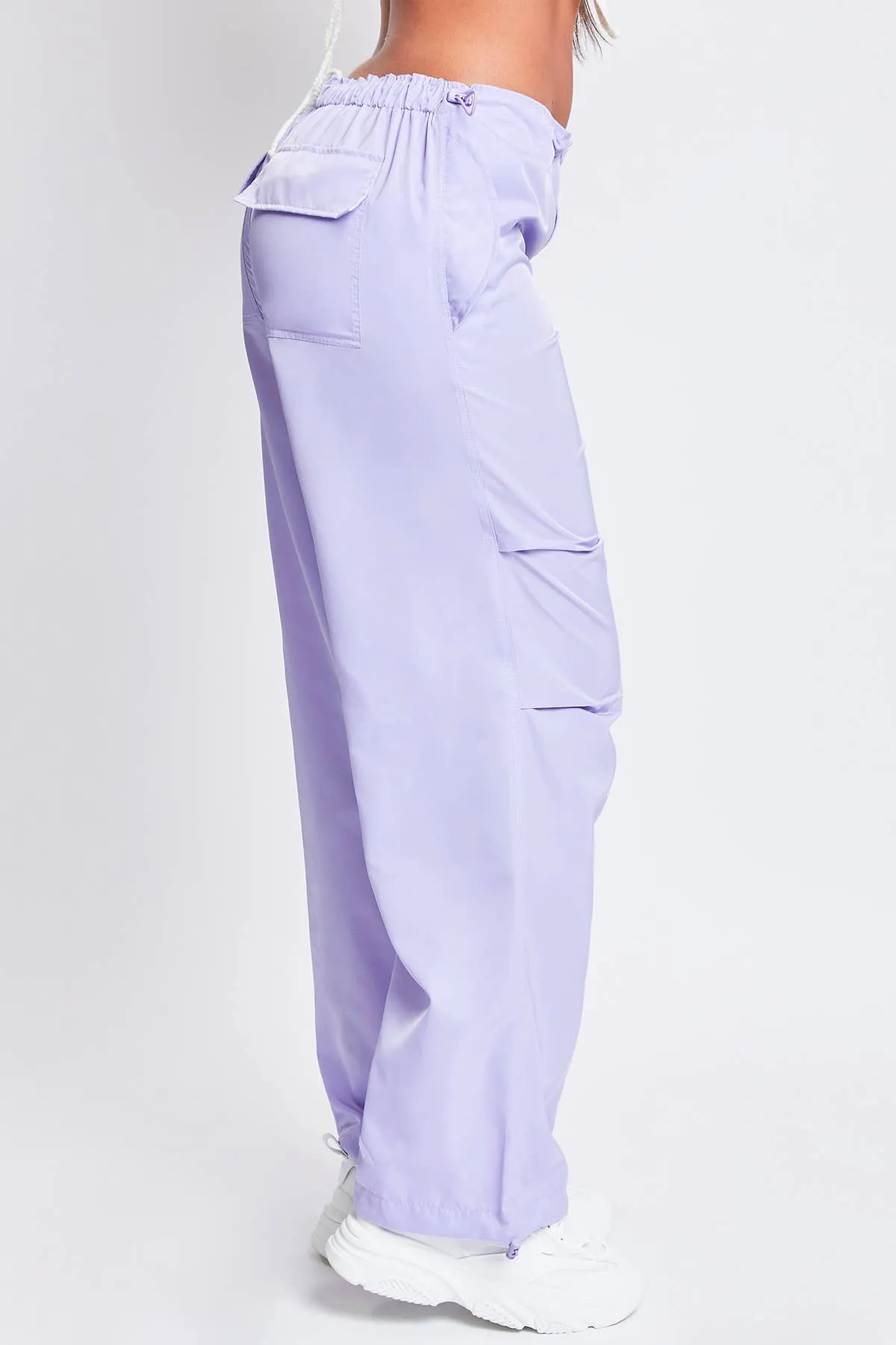 Relaxed Nylon Parachute Pants