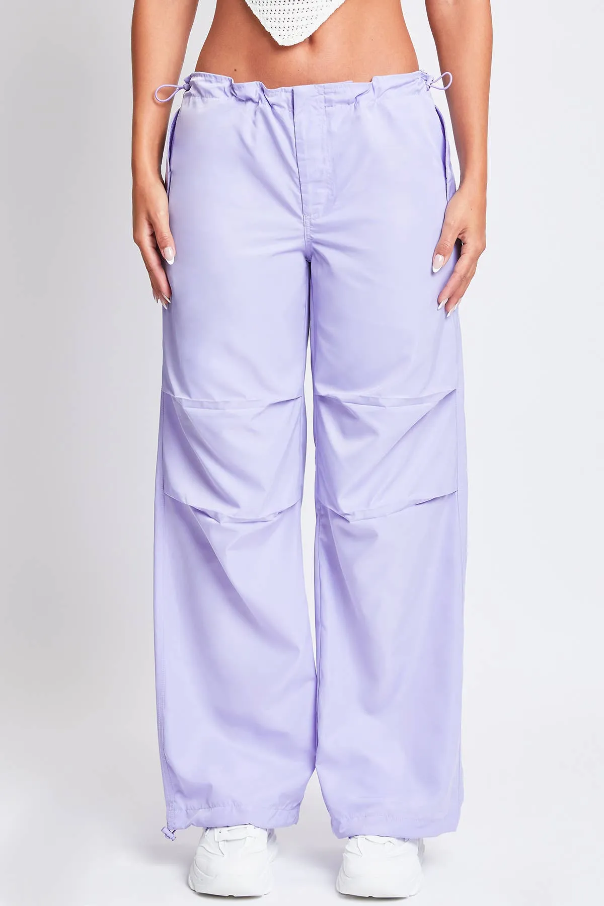 Relaxed Nylon Parachute Pants