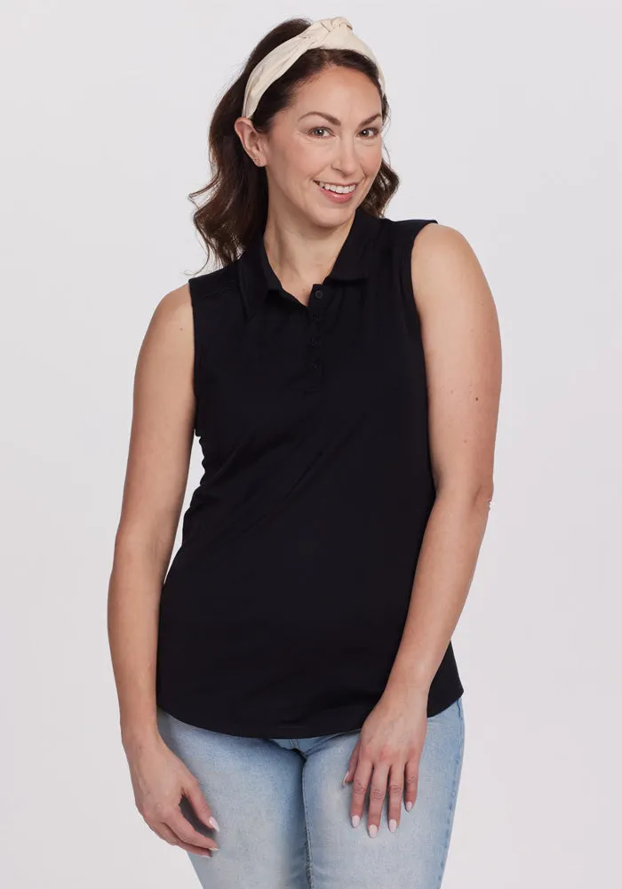 Rosie Sleeveless Polo • Final Sale Deals!