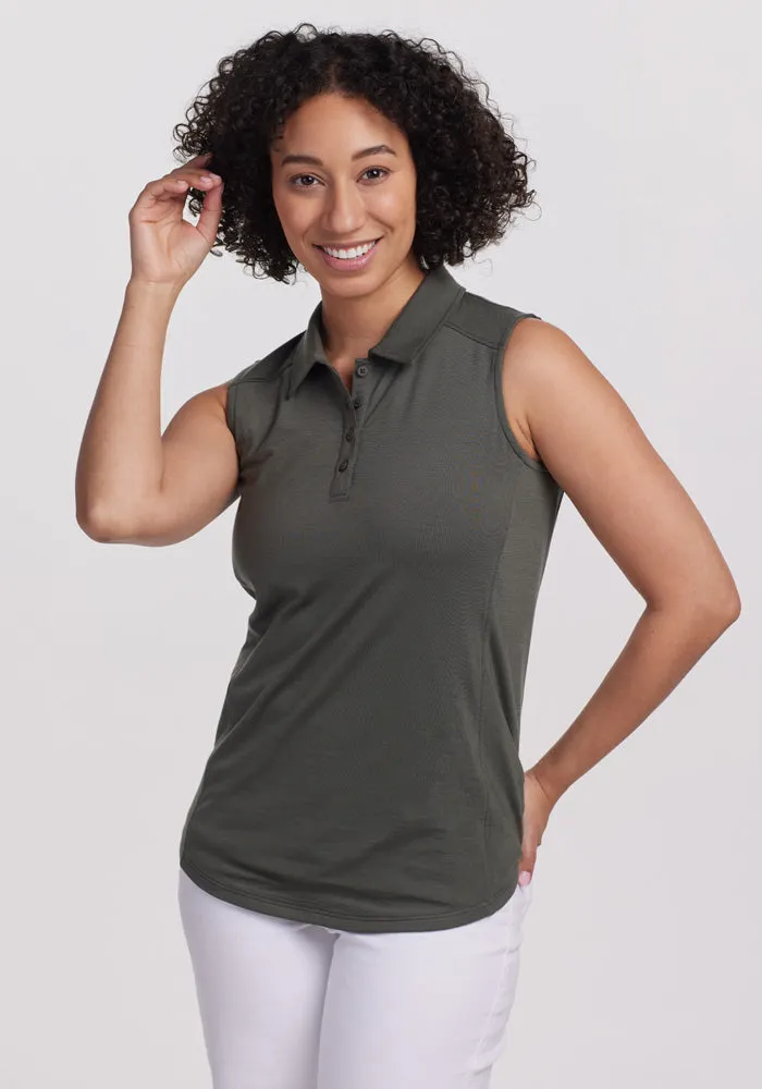 Rosie Sleeveless Polo • Final Sale Deals!