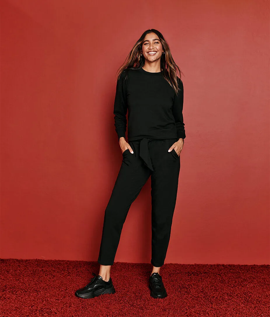 The Softest French Terry Puff Sleeve Pullover - Main