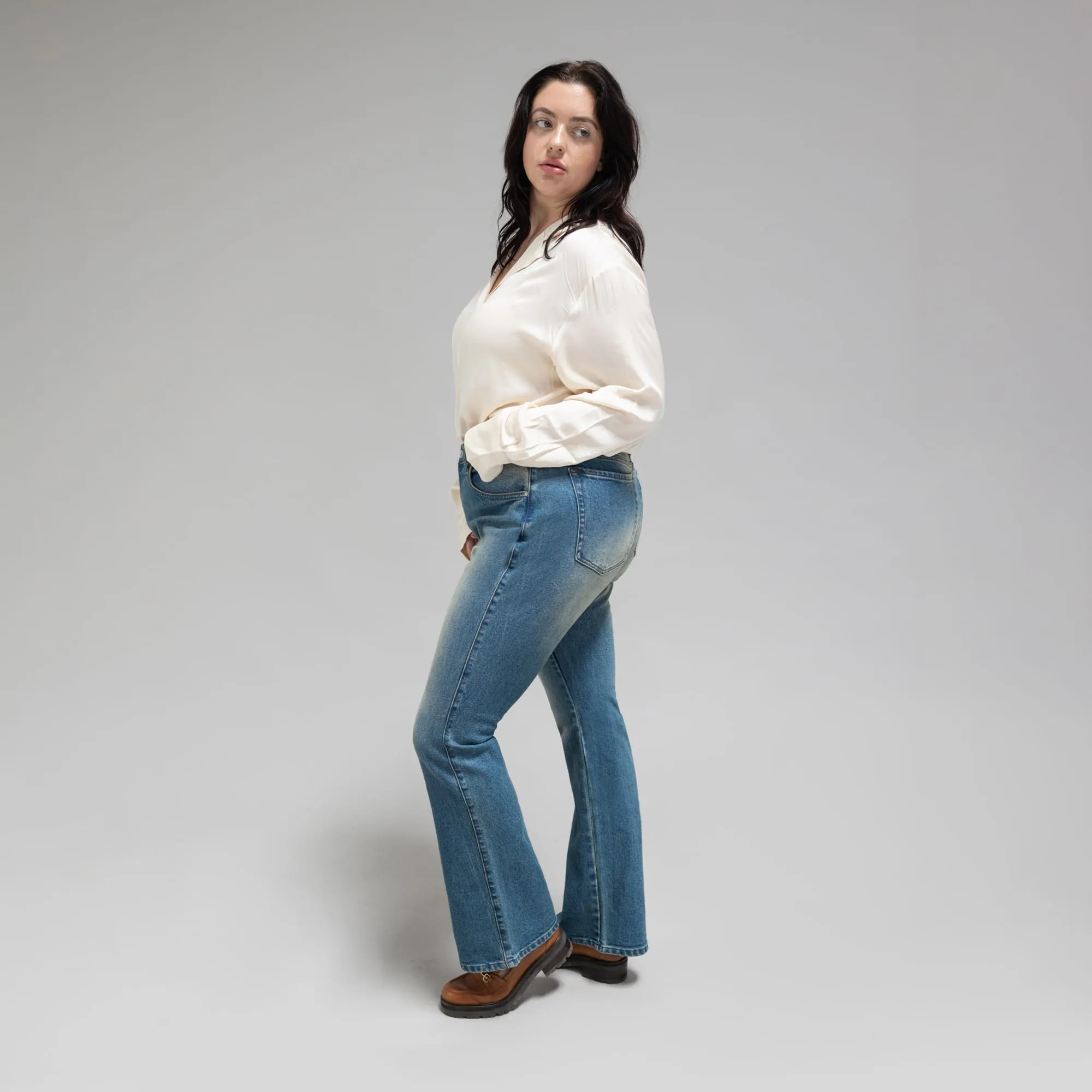 True Bootcut Jeans