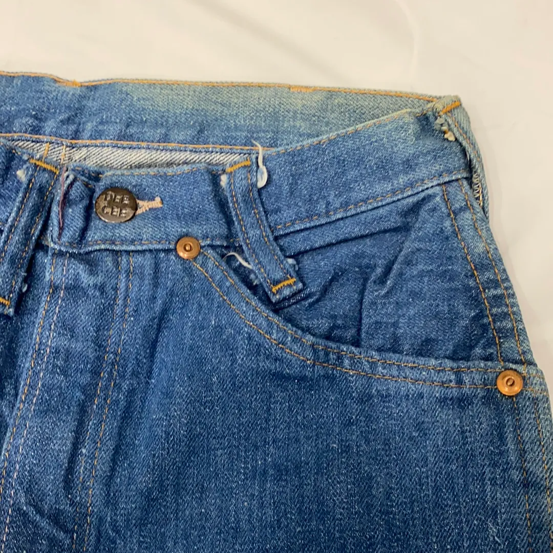 Vintage Dee Cee Denim Boot Cut Flared Jeans - W30