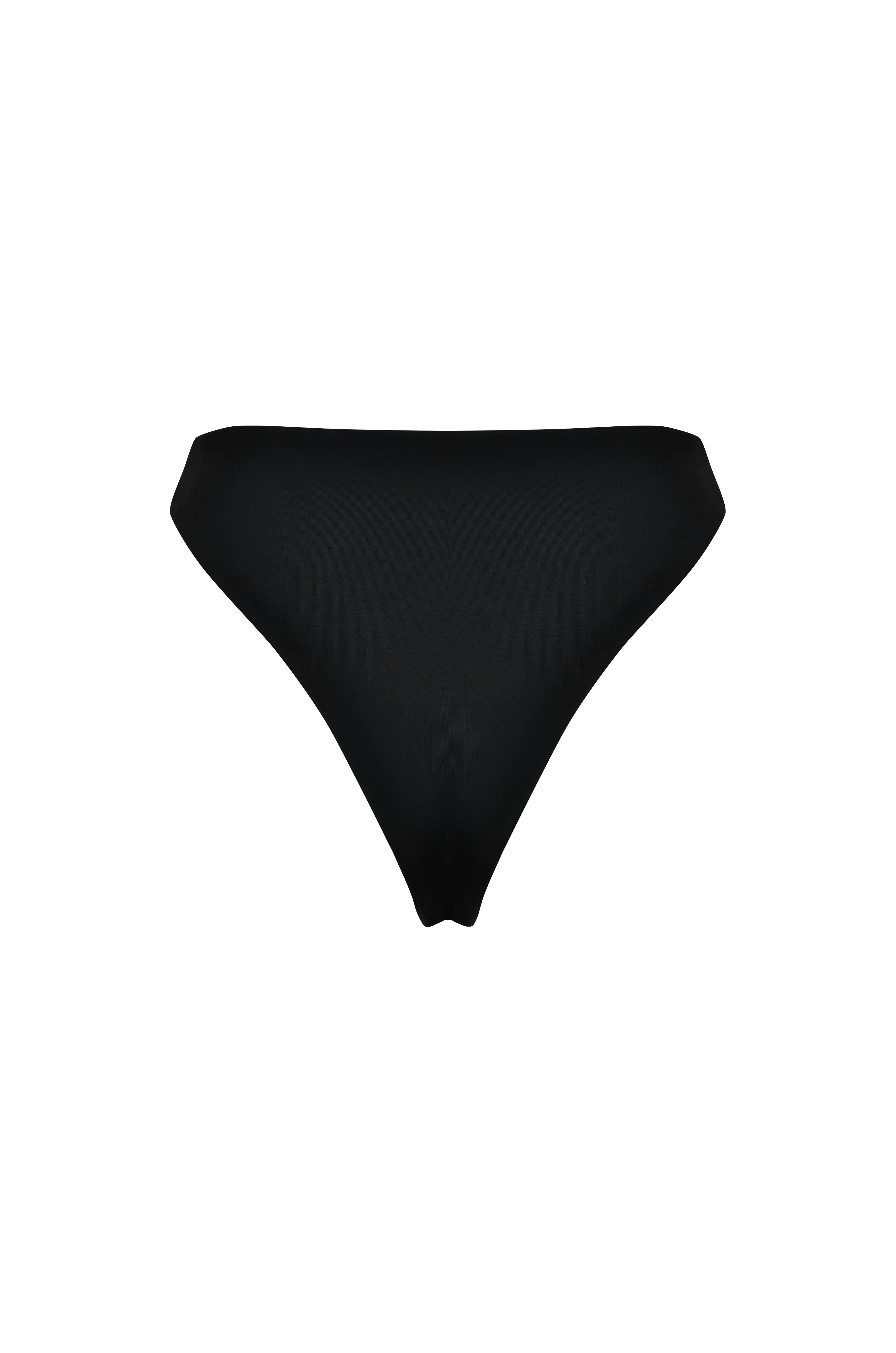 Zephyr Cheeky Bikini Bottom Black